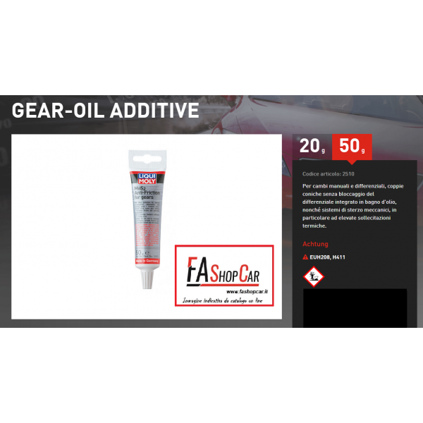 ADDITIVO LIQUI MOLY - ATF AdGear-Oil Additive  Gr.50 - 2510